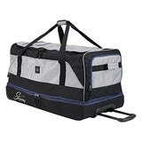 Skyway Sodo 34-inch Drop-Bottom Rolling Duffel, Steel Gray