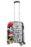 Trolley Rigido 55cm 4 Ruote Cabina | American Tourister Wavebreaker Disney | 31C001-Minnie Comics White