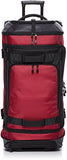Amazonbasics Ripstop Wheeled Duffel, Red