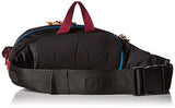 adidas Originals Unisex Utility Crossbody Bag, Black/Active Teal/Berry, ONE SIZE