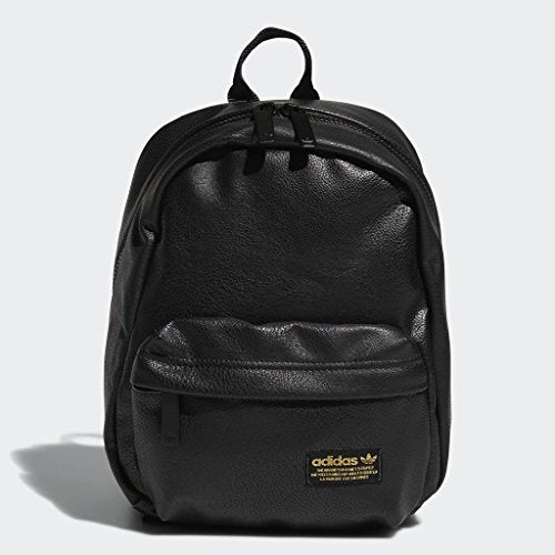 adidas Originals National Compact Premium Backpack, Black, One Size