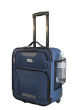 Boardingblue Small Personal Item Under Seat Luggage  16.5 (Navy)