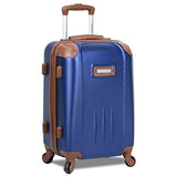 Dejuno Quest 3-Piece Hardside Spinner, Navy