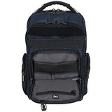 Kenneth Cole Reaction Polyester Triple Compartment 17" Laptop Business Backpack with Techni-Cole