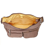 Baggallini Everywhere Travel Crossbody Bag, Mocha, One Size