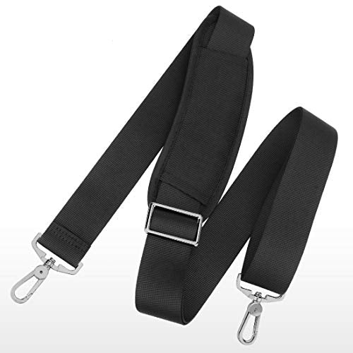 Adjustable Shoulder Strap Replacement Universal Padded Bag Strap by LAGRACERY with Metal Swivel