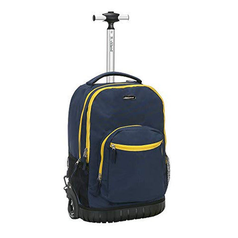 Rockland 19" Rolling Backpack, Navy