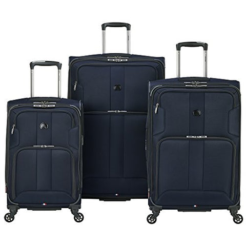 Delsey Sky Max 3-Piece Nested Set (Blue)