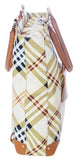 Jill-E Designs E-Go Tote (Tan Plaid)