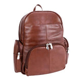 McKlein, S Series, Cumberland, Pebble Grain Calfskin Leather, 15" Leather Dual Compartment Laptop Backpack, Brown (88364)