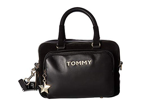 Tommy Hilfiger Women's Corporate Highlight Duffel Black One Size