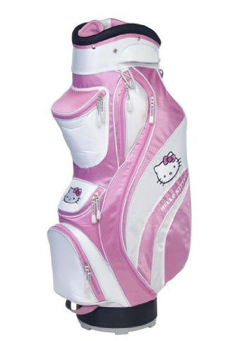 Hello Kitty Golf "Mix And Match" Cart Bag (Pink/White)