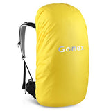 Gonex 55L Hiking Backpack Outdoor Trekking Camping Backpack Rain Cover Included Black