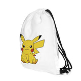 Olss-Original Shoulder Bag Pumping Rope Backpack Pokemon Go! Pattern Printed Bundle Mouth Single