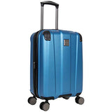 Kenneth Cole Reaction Continuum Hardside 8-Wheel Expandable Upright Spinner Luggage, Vivid Blue, 3-Piece Set (20", 24", & 28")