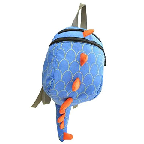 ABage Backpack Small Dinosaur Diaper Bag School Backpacks, Blue
