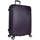Kenneth Cole Reaction 28" Abs Expandable 8-Wheel Checked Luggage, Deep Purple