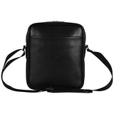 Kenneth Cole Reaction Top Zip Crossbody Tablet Bag with RFID Travel Cross-Body, Black One Size