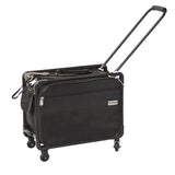 Tutto 17-Inch Small Office On Wheels For Laptop, Black (4217Bcc)