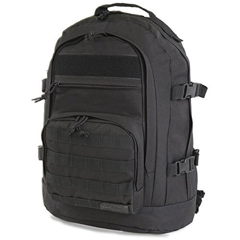 Highland Tactical Basecamp Heavy Duty Tactical Backpack Black
