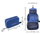 AuHonr Travel Toiletry Bag Business Toiletries Case for Men Shaving Kit, Waterproof Compact