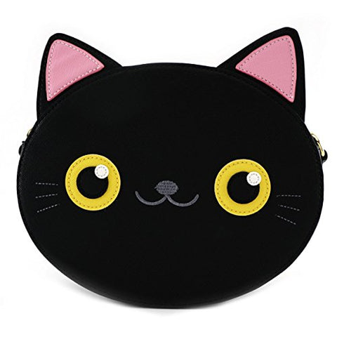 Loungefly Black Cat Face Crossbody