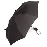 Swiss Gear Travel Umbrella, Black, 36-Inch Canopy