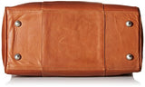 Piel Leather Traveler's Select Xs Duffel Bag, Saddle
