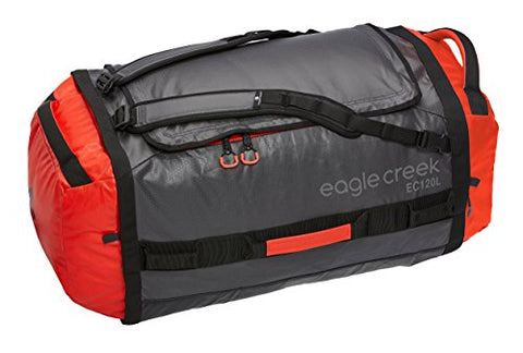 Eagle Creek Cargo Hauler Duffel, 120L, Flame/Asphalt