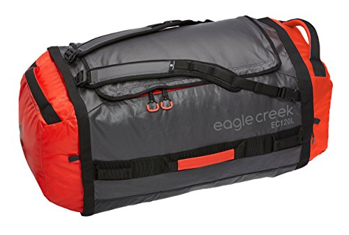 Eagle Creek Cargo Hauler Duffel, 120L, Flame/Asphalt