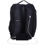 Kenneth Cole Reaction Top Zip Laptop with USB Port (RFID) Backpack, Navy One Size