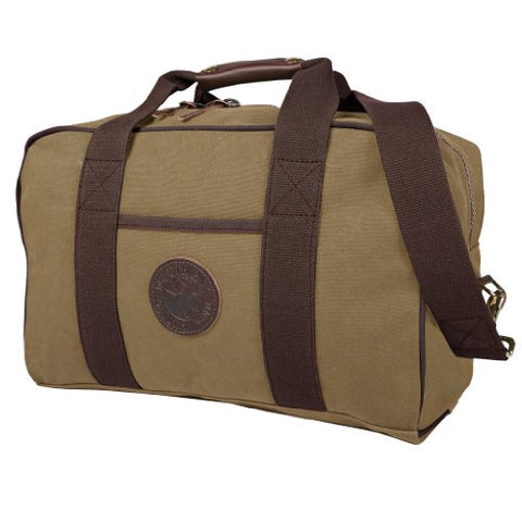 Duluth Pack Small Safari Duffel Bag, Tan, 11 X 18 X 9-Inch