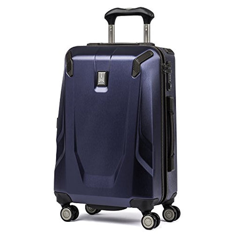 Travelpro Luggage Crew 11 21" Carry-On Slim Hardside Spinner W/Usb Port, Navy