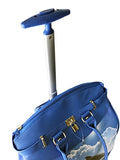 Trendy Flyer Computer/Laptop Rolling Bag 2 Wheel Case Fish / Dolphin