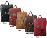 AmeriLeather Miles Backpack (Waxy Brown)