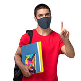 Cloth Face Masks Reusable Washable Adjustable Masks Printed Face Covering for Women Men 6 Pack