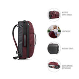 Solo All-Star Hybrid Backpack, Burgundy