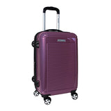 World Traveler Regal 3-Piece Hardside Lightweight Spinner Luggage Set, Purple