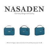 NaSaDen Hardshell Travel Storage Case Nintendo Switch Storage Case Hard Portable Travel Carry Case Shell Pouch for Hard Storage Case, Nintendo Switch Case Game Console & Accessories [Coffee Brown]