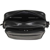 Kenneth Cole Reaction Top Zip Crossbody Tablet Bag with RFID Travel Cross-Body, Black One Size