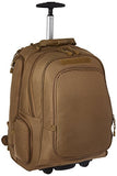 Mercury Wheeled Laptop Case Backpack, Coyote One Size