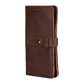 Saddleback Leather Big Leather Wallet - Rfid-Shielded 100% Full Grain Bifold Wallet Organizer