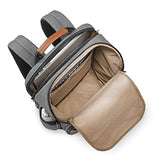 Briggs & Riley Kinzie Street Large Backpack, Grey, One Size