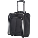 Kenneth Cole Reaction Lincoln Square 1680D Polyester 2-Wheel Underseater Carry-On, Black