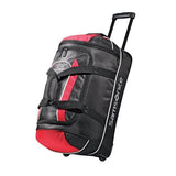 Samsonite Luggage Andante Wheeled Duffel, Black/Red, 22 Inch