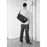 Manhattan Portage Straphanger Messenger Bag, Large, Black
