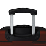 Elite Luggage 3-Piece Hardside Spinner Luggage Set, Red