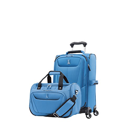 Travelpro Luggage Maxlite 5 | 2-Piece Set | Soft Tote And 21-Inch Spinner (Azure Blue)