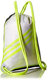 adidas Burst Sackpack- Hi/Res Aqua Green/Hi/Res Blue/Joy Orchid Pink, XS (Shoe Size 9C-1Y)