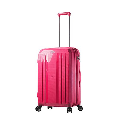 Mia Toro M1227-24In-Pnk Italy Duraturo Hardside 24" Spinner, Pink
